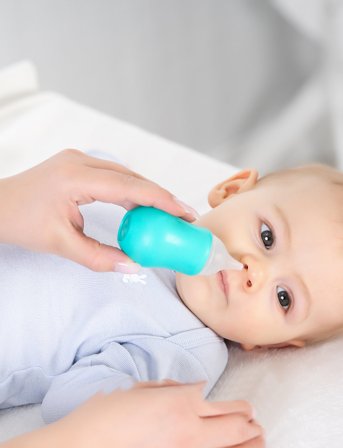 Reer Safety Nasal Aspirator Soft&Clean - Green - ONE SIZE