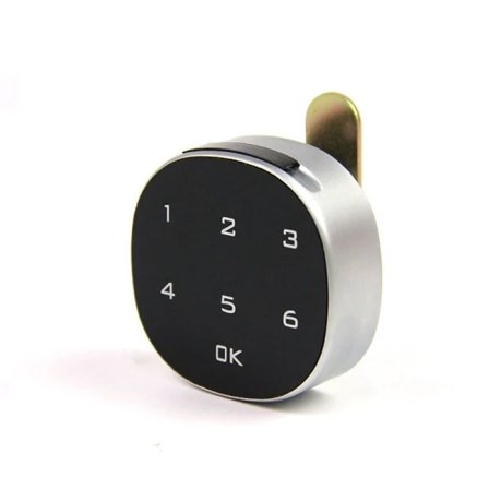 Digital kode-lås, sinklegering kombinasjonslås med berøringsskjerm