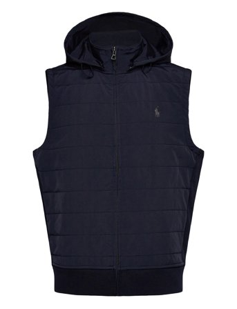 Polo Ralph Lauren Hybrid Hooded Vest - Navy - L