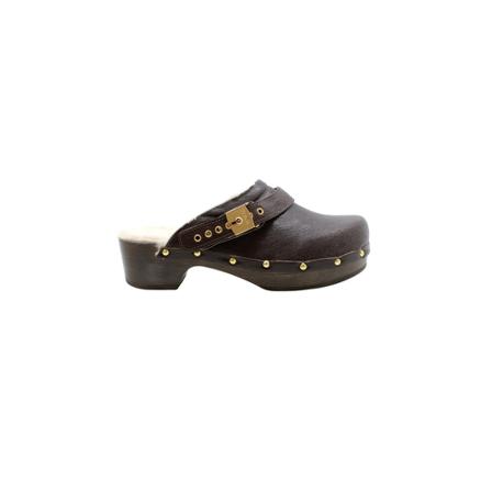 032c, Clogs Brązowy, Kobieta, Rozmiar: 38 EU
