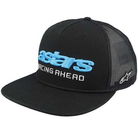 Alpinestars - Schwarz trucker Cap - Notice Black/Black Trucker @ Hatstore