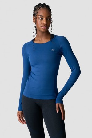 Everyday Seamless LS Dark Navy