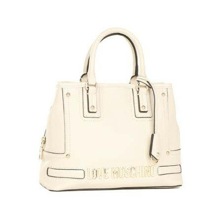 Love Moschino, Handbags Beige, Dames, Maat:ONE Size,Katoen