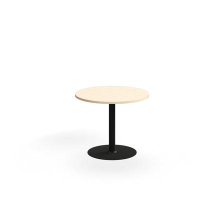 Table VERTICUS, Ø900x720 mm, birch/black