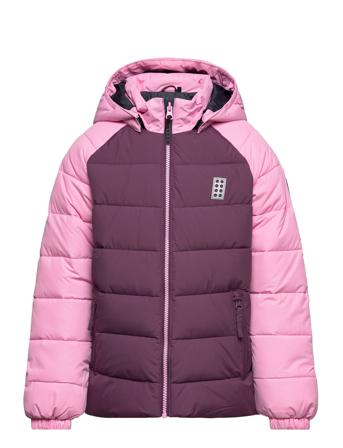 Lwjipe 704 - Jacket Fôret Jakke Rosa LEGO Kidswear*Betinget Tilbud