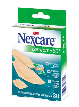 Nexcare Comfort 360 plaster 30 stk