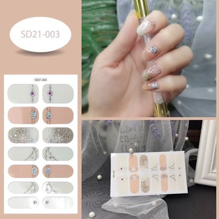 4 STK Nail Stickers Christmas Nail Sticker 3 3