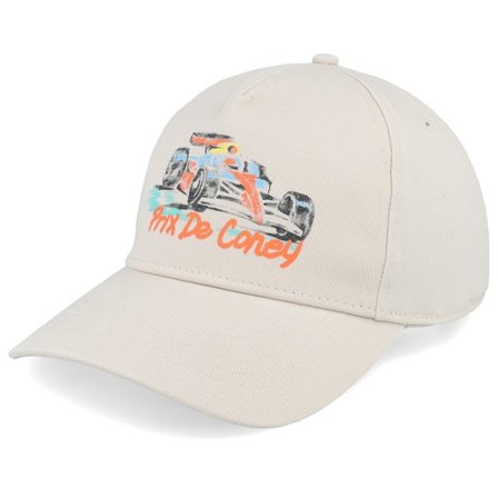 Coney Island Picnic - Prix Twill Almond Adjustable Adjustable Beige Cap - @ Hatstore