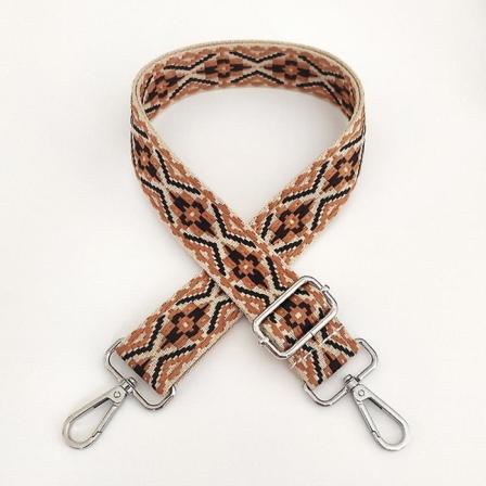 Kjede Rem Justerbar Nylon Veskestropp Jacquard Bred Dame Håndveskestropp Skulderstropp Håndtak Erstatning