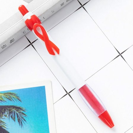 10ST Kulspetspenna Gel Penna RÖD