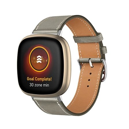 Justerbart Fitbit Versa 4 etc. band - Grått