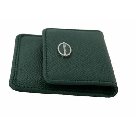 Dolce & Gabbana, Pocket Case Holder Zielony, unisex, Rozmiar: ONE Size