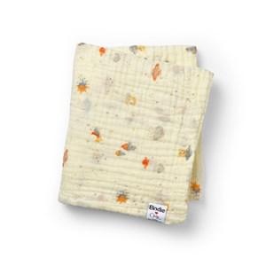 Elodie Crinkled Blanket Splaygroud Spaceland One Size - Textile - One size - Cream - Mädchen