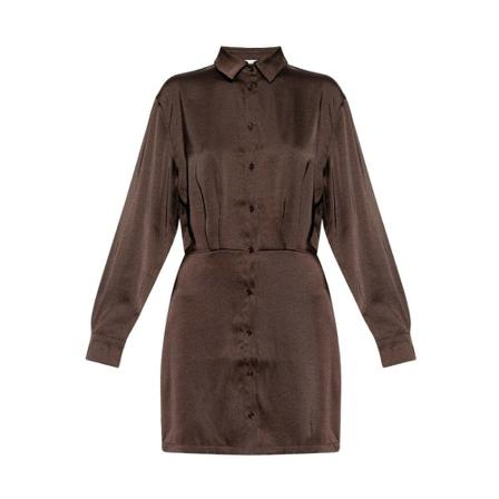 Samsøe Samsøe, Dresses Bruin, Dames, Maat:M