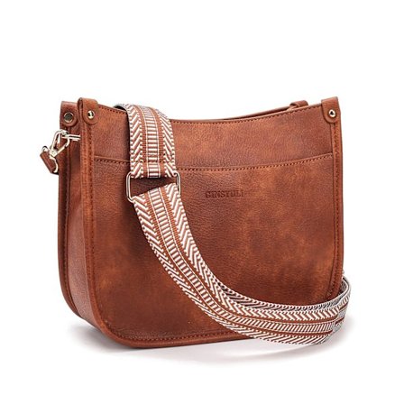 Crossbody-väska för kvinnor Elegant Vegan Leather Wallet Crossbody Bag för