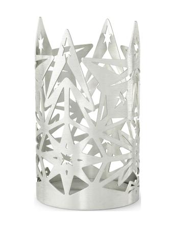 Ljuslykta Ø8 Cm Försilvrad Home Decoration Christmas Decoration Christmas Accessories Silver Rosendahl