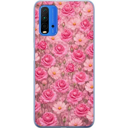 Yhteensopiva Puhelinkuori Xiaomi Redmi 9T Petal Reverie Blush Rose