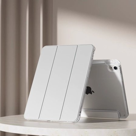 Stilrent fodral för iPad 5/6 Air1/2 9.7" grått magnetband