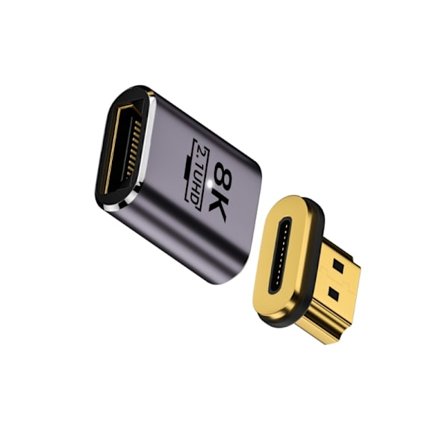 Uppgraderad magnetadapter i multi storlekar High Speed ​​Adaoter Support UHD2.1 8K60Hz