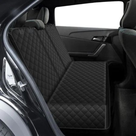 TS-Hundebeskyttelse for bilsete, universell passform for de fleste biler, vanntett og ripebestandig baksetebeskyttelse