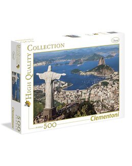 Puslespil Rio De Janeiro 500 brikker - Clementoni