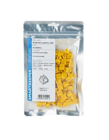 Smartkeeper Port Blocker Rj-45 Yellow 1