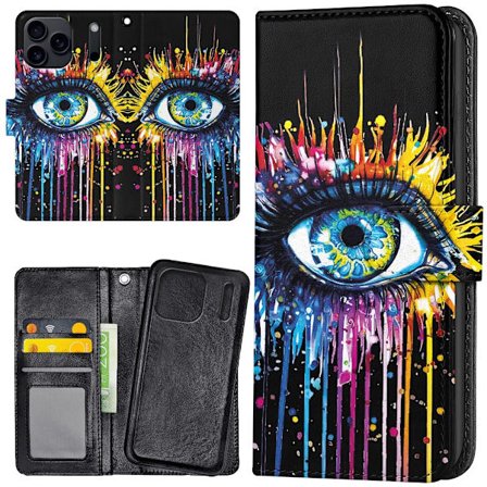 iPhone 17 Pro - Plånboksfodral/Skal Rinnande Öga