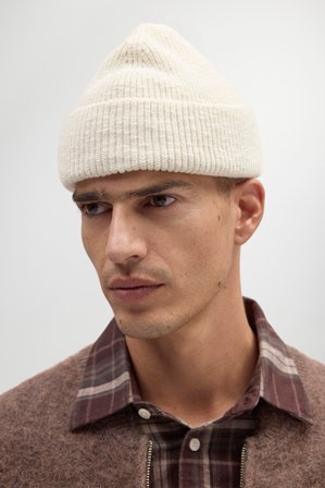 NN.07 Pixi Beanie Herre Hvid