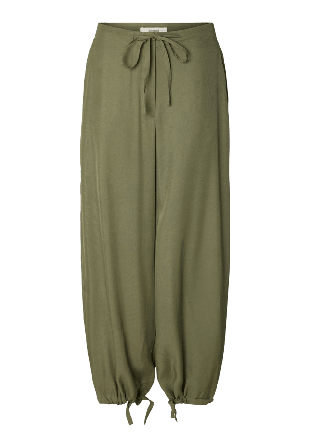 Selected Femme Beatrice Wide Trousers Byxor Dam Grön 40