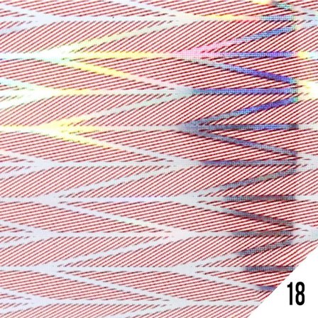 Nagelfolie / folie - för nageldekorationer - #12-18 - 100 cm