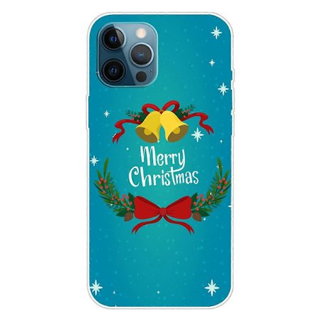 Skal till iPhone 16 Pro Max Julmönster Tryck Mjukt TPU Telefonskal - God Jul