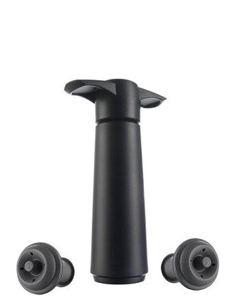 Vacuvin Wine Saver Gift Pack 2-Pack - Black - ONE SIZE