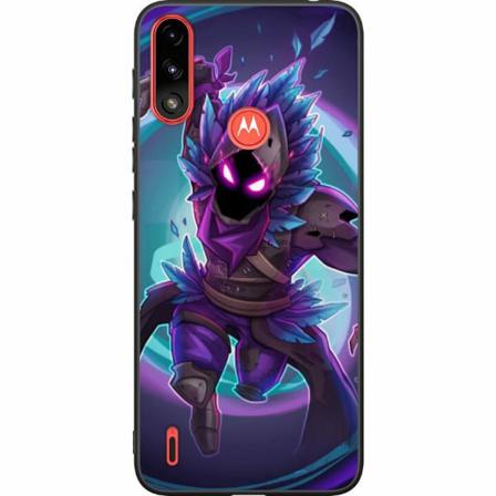 Motorola Moto E7i Power Svart Skal Fortnite Raven