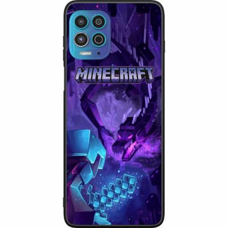 Motorola Moto G100 Svart Skal Minecraft
