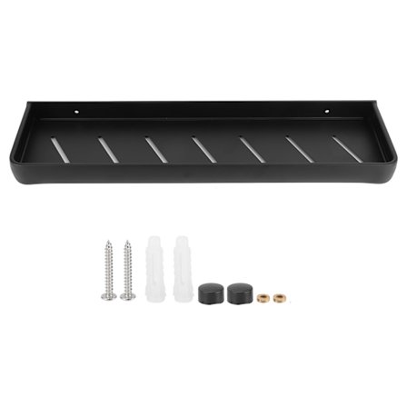 50 cm Multifunksjonell Veggmontert Kjøkken- og Baderomshylle Flaskeholder Enkelt Lag