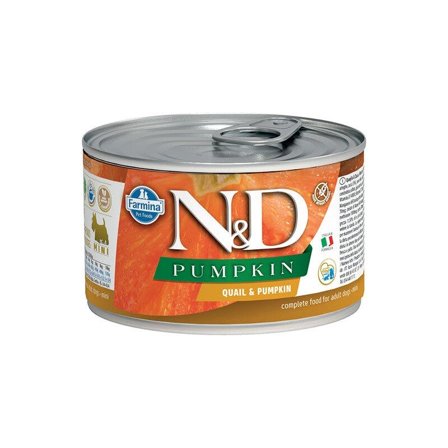 Farmina Natural & Delicious Pumpkin Mini Con Quaglia E Zucca Per