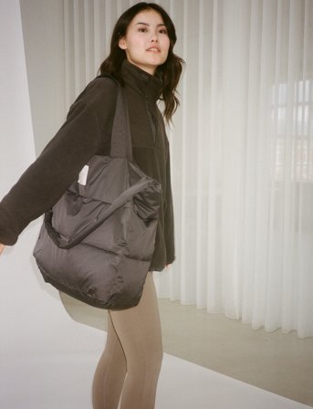 Rethinkit Studios Shopper Tote Bag Shelter - Black - 35 l