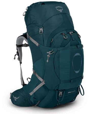Osprey Ariel Plus 70 Night Jungle Blue