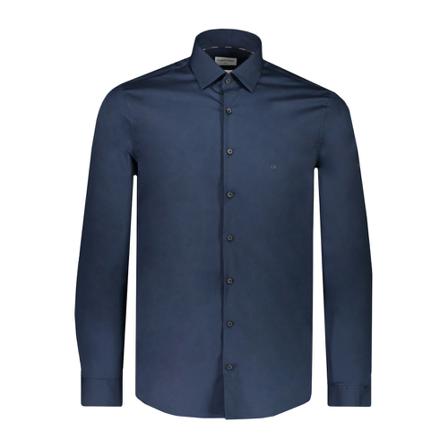 Calvin Klein Overhemd , Blauw , Heren , Maat: 2XL