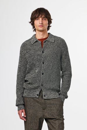 NN.07 Jacobo Cardigan Herre Flerfarvet Bomuld