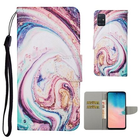 Wonderland Samsung Galaxy A51 flip kuoret - Aalto
