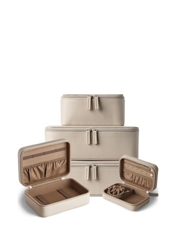 Vegan Leather Combo Set Beige Organista