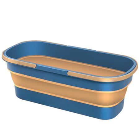 Praktisk sammenleggbar bøtte, sammenleggbar multifunksjonell bøtte for fiske