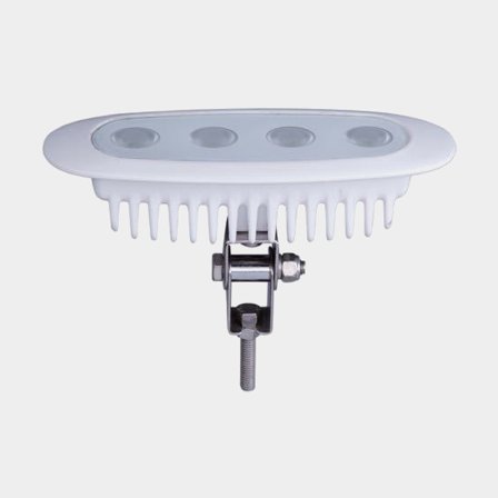 Lampe de pont, boîtier en aluminium, 8 - 30 V, 10 W, 150 x 60 x 36 mm, avec lumière blanche