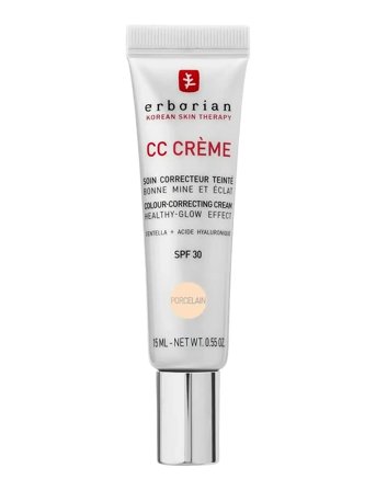 Erborian Cc Creme Porcelain 15Ml - White - 15 ML