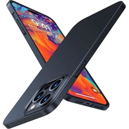 iPhone 12 Pro Max Tunt Stöttåligt Gummibelagt Skal Basic