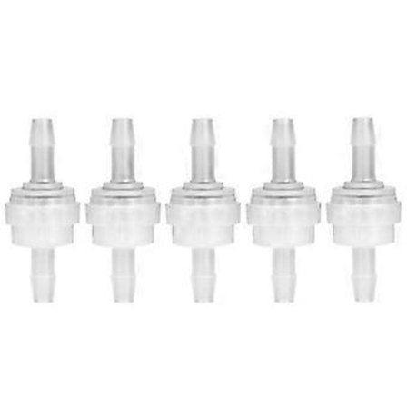 5 st Plast Backventil Envägsventil för Vattenrening (5mm)