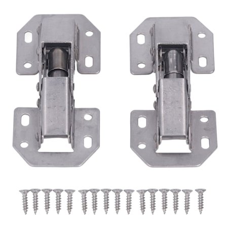2 Sett 4 Tommers Sink Legering Skaphengsler Brotype for Garderobeskap Dører