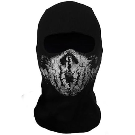 Balaclava med dødninghode - Moto Maske for Call of Duty-fans - Farge: B_yux