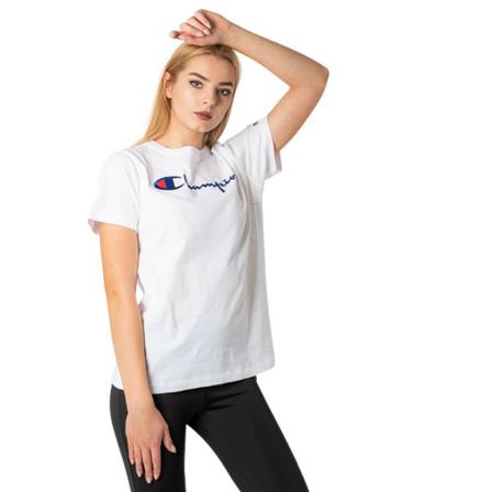 Champion, T-shirt 110992 Ww 001 XS Biały, Kobieta, Rozmiar: M
